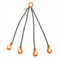 Mazzella Mazzella Lifting B152017 4' Quad Leg Chain Sling W/ Sling Hook S5193204Q01